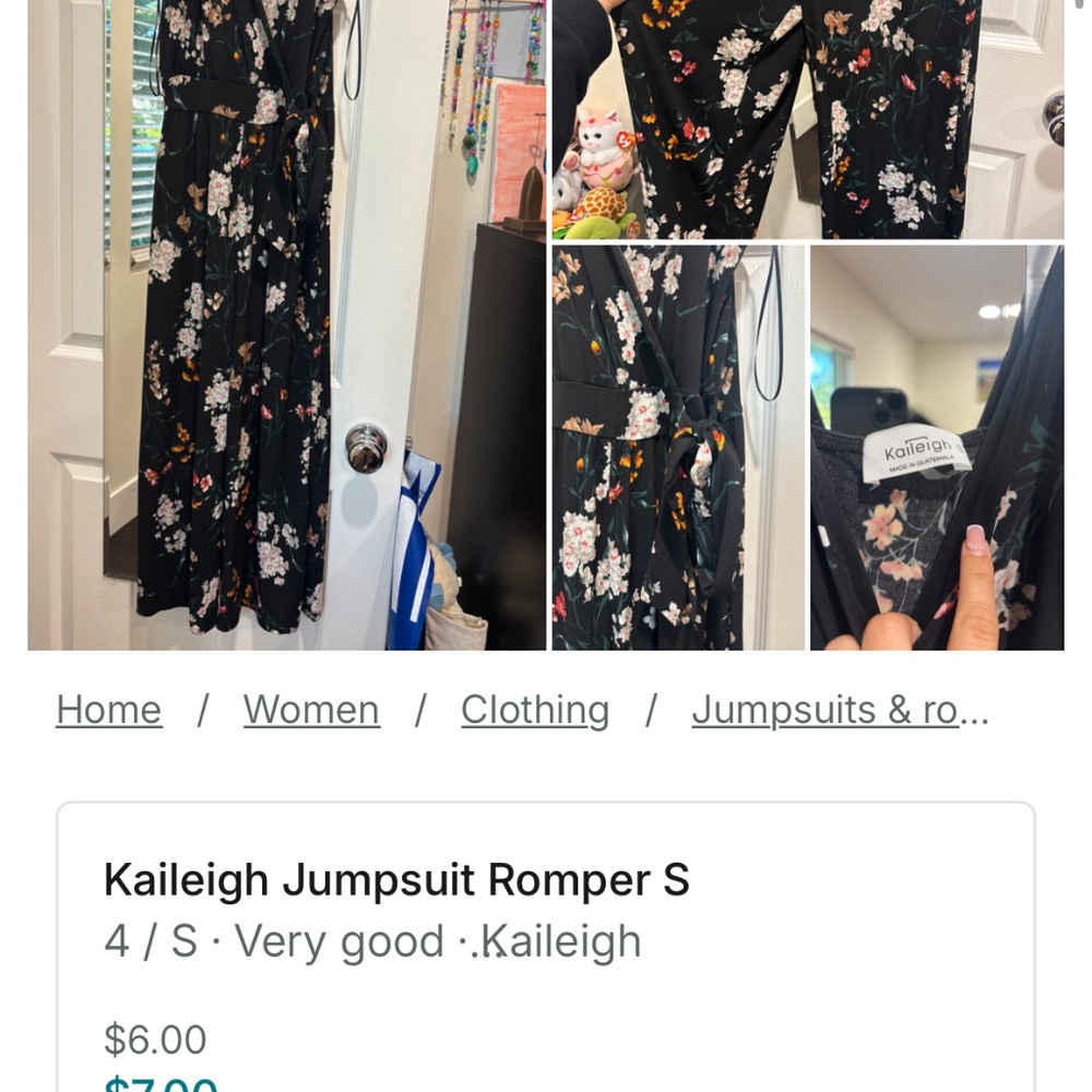 Kaileigh Jumpsuit Romper S - Picture 2 of 2